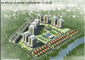 Dự án khu đô thị Kim Hoa tại huyện Mê Linh