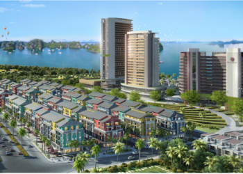 Phân khu Singapore Shoptel tại dự án Sonasea Vân Đồn Harbor City Quảng Ninh