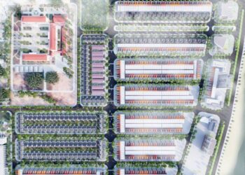 Phân khu Nhà Vườn kiểu Mỹ tại dự án Vịnh An Hoà City