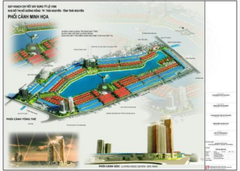 Dự án khu đô thị Hồ điều hòa Xương Rồng tại Thái Nguyên